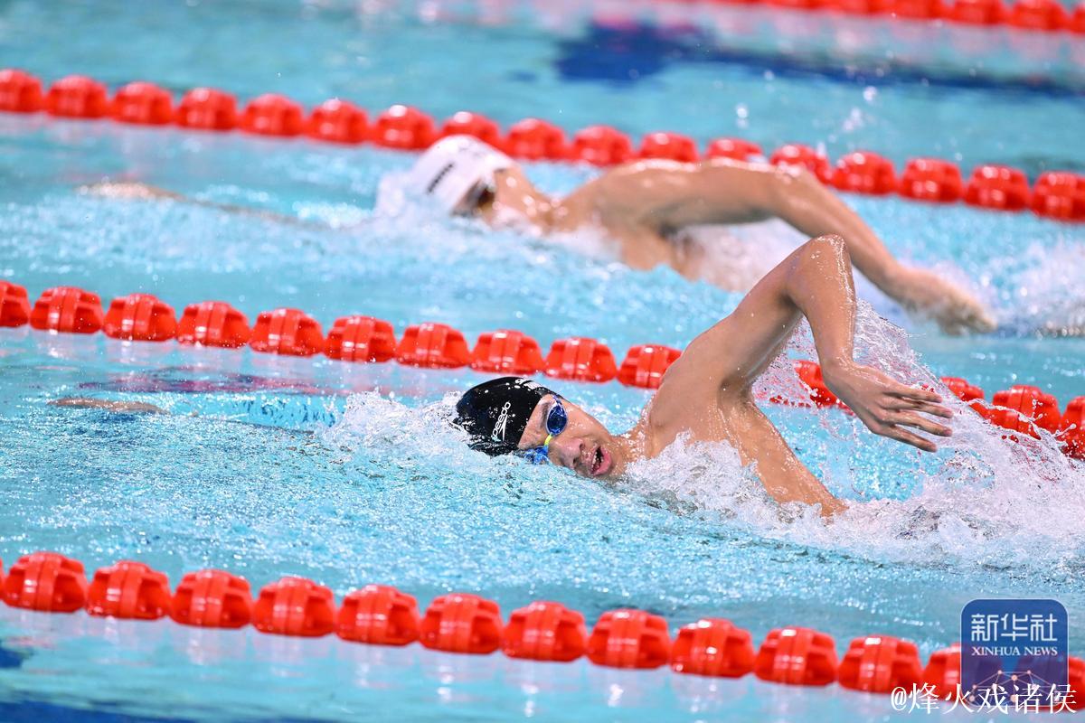 全运会男子1500米自由泳 山东选手张展硕获得冠军 全运会男子1500米自由泳 山东选手张展硕获得冠军